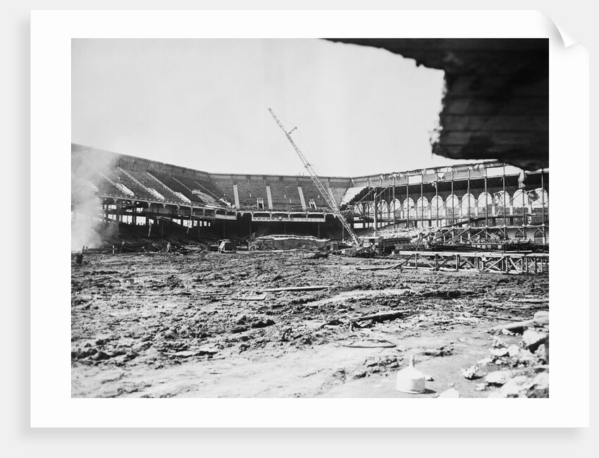 Disappearing Ebbets Field by Anonymous