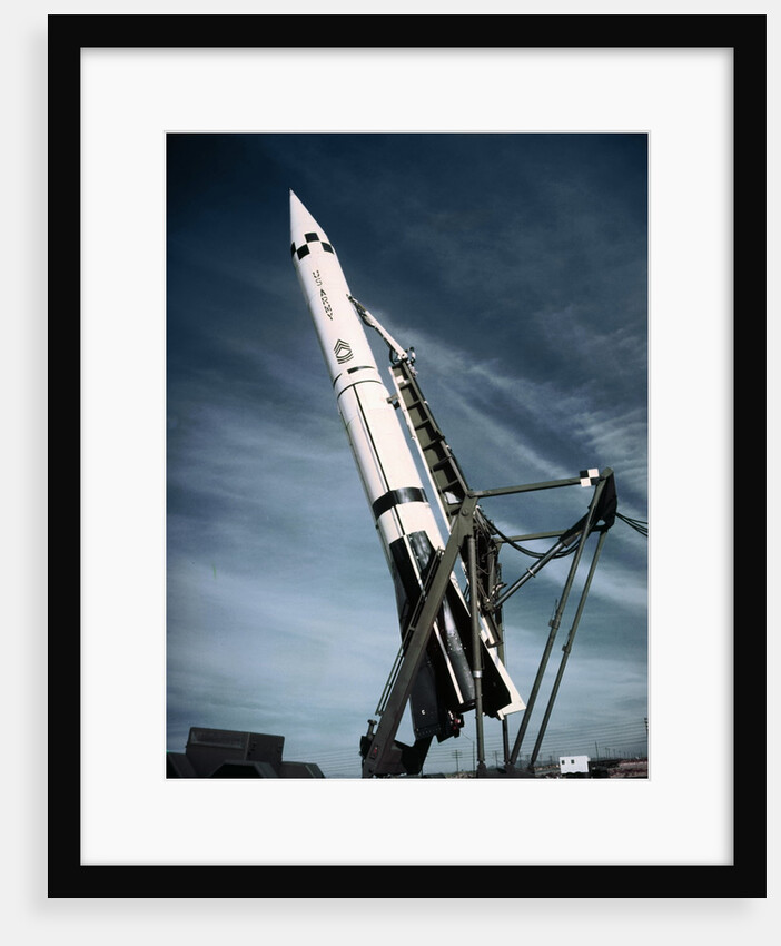 Rocket Site on Launching Pad by Anonymous