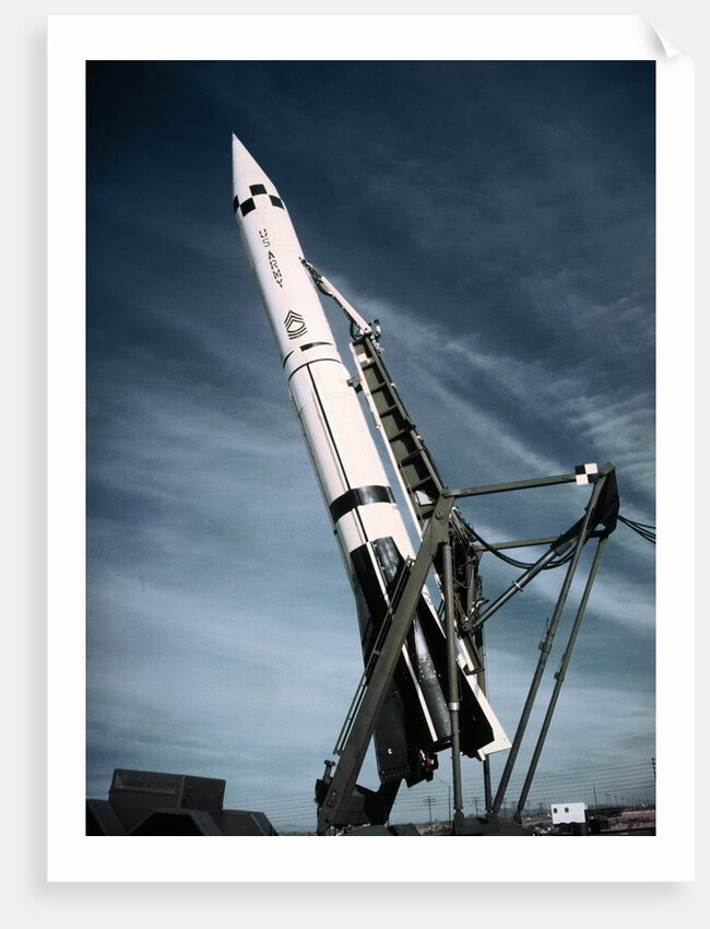 Rocket Site on Launching Pad by Anonymous