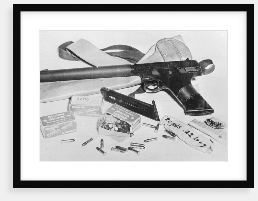 Display of Weapon of an American Pilot on Spy Mission by Anonymous
