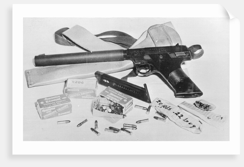 Display of Weapon of an American Pilot on Spy Mission by Anonymous