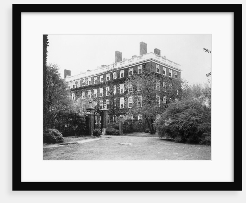Harvard University Dormitory of John F. Kennedy by Anonymous