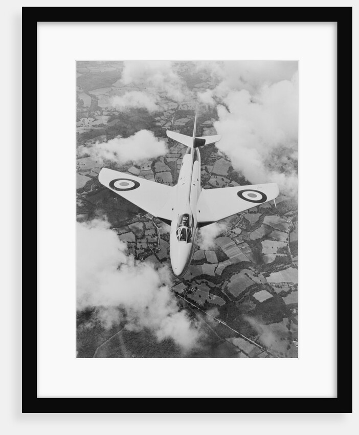 The Hunter Hawker Airplane by Anonymous