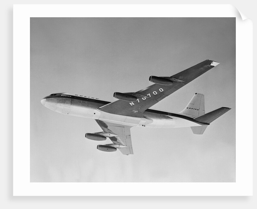 Boeing 707 Airplane by Anonymous