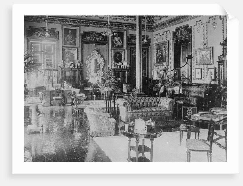 Drawing Room of Siam Royal Palace by Anonymous