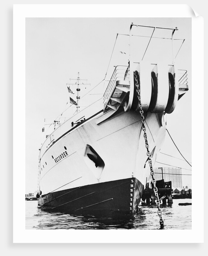 A British Cable Ship by Anonymous