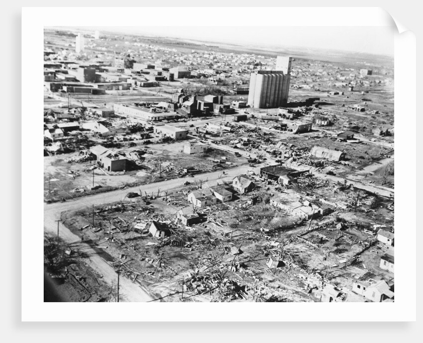Woodward Oklahoma Tornado Damage by Anonymous