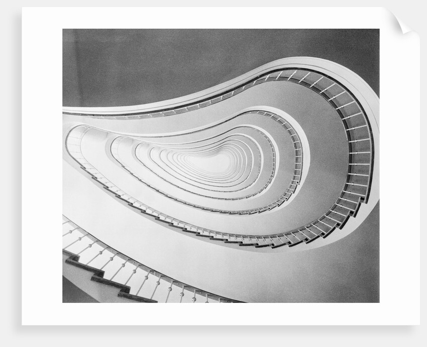 Overhead View of Staircase by Anonymous