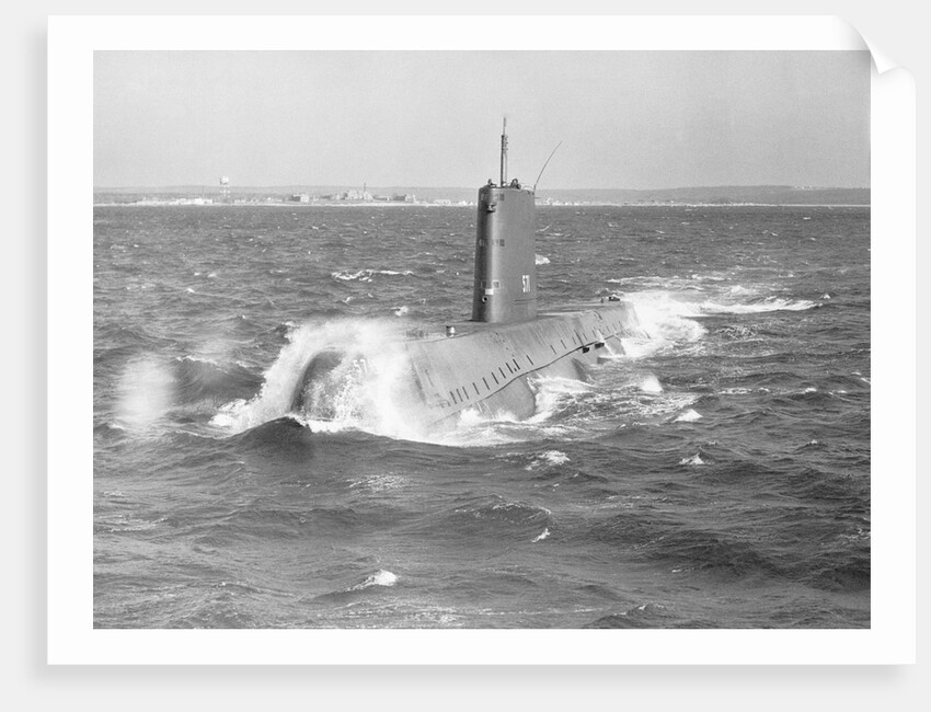 Portrait of USS Nautilus Submarine by Anonymous