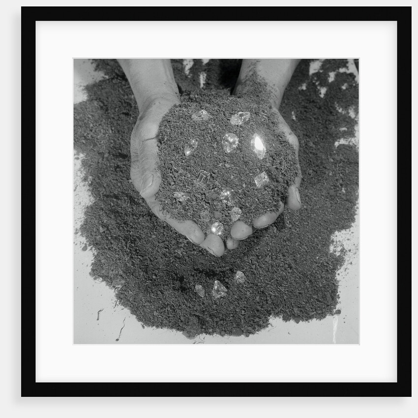 Diamonds Embedded in a Handful of Earth by Anonymous