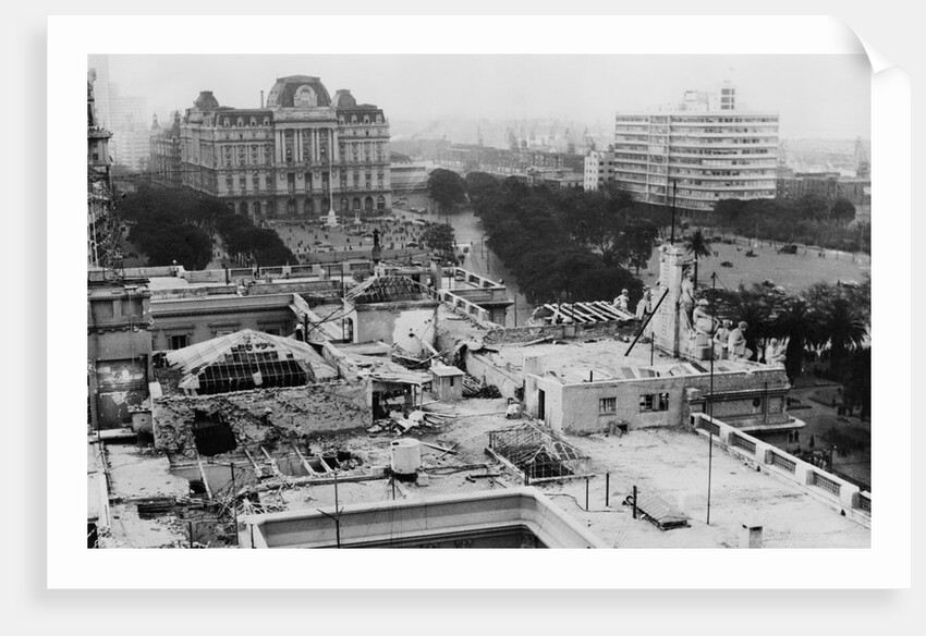 Bomb Site in Buenos Aires by Anonymous
