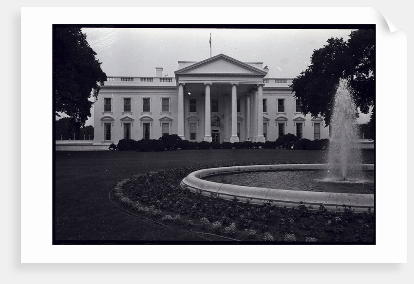 Facade of the White House by Anonymous