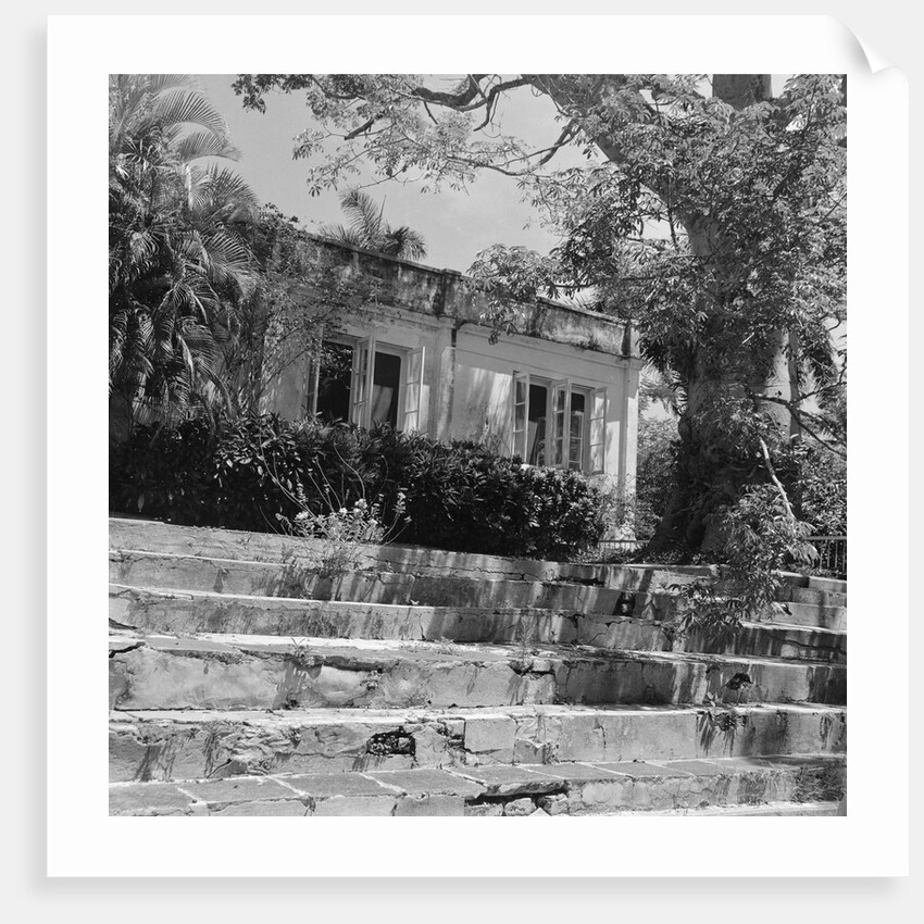 Exterior of Ernest Hemingway's Havana Home by Anonymous