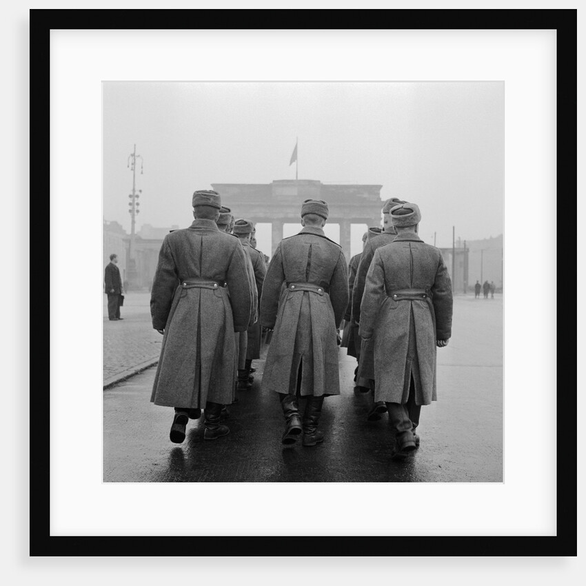 Soviet Troops Marching by Anonymous