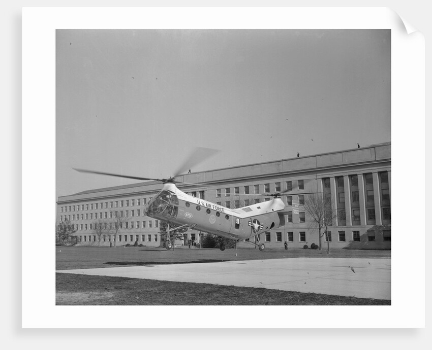 The Flying Banana Taking off From the Pentagon by Anonymous