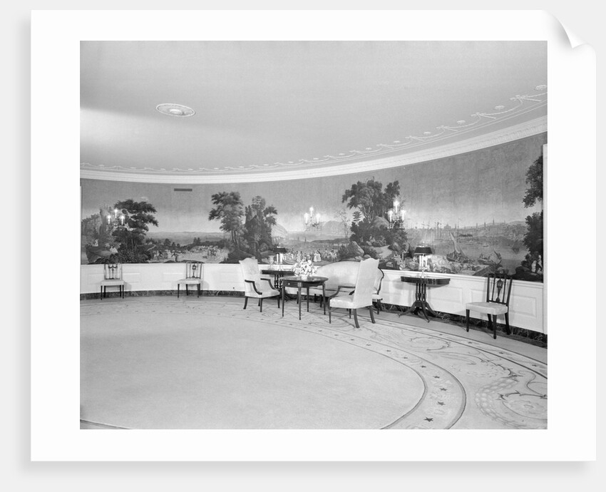 Newly Decorated Diplomatic Reception Room by Anonymous