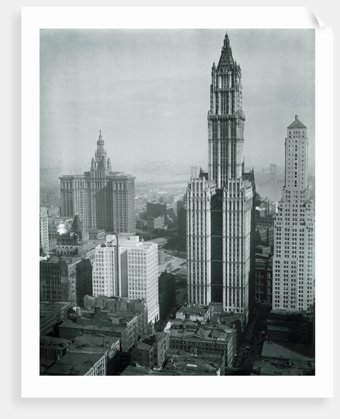 New York Aspiring to the Heavens by Anonymous