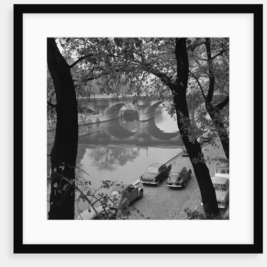 Banks of the Seine During Autumn by Anonymous
