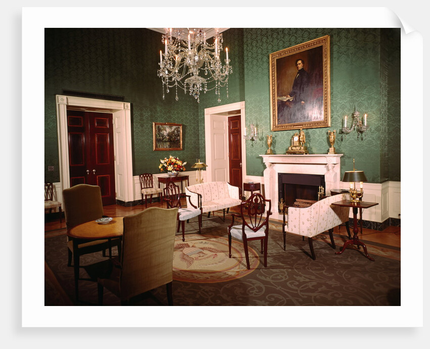 Green Room in the White House by Anonymous