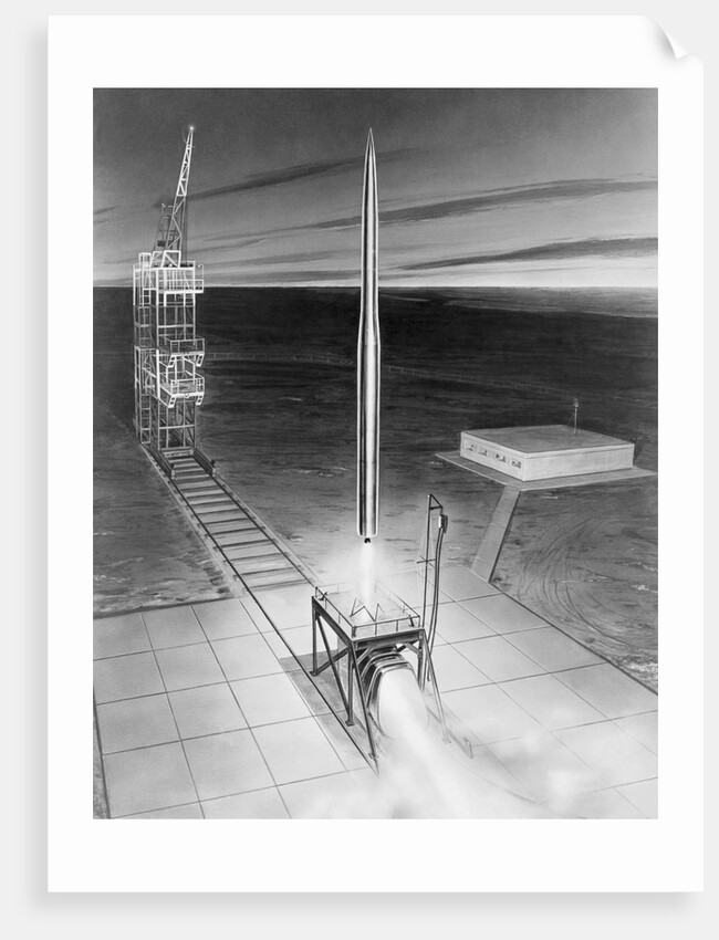 Rendering of Space Vehicle by Anonymous