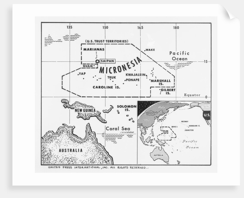 Newsmap of Micronesia by Anonymous
