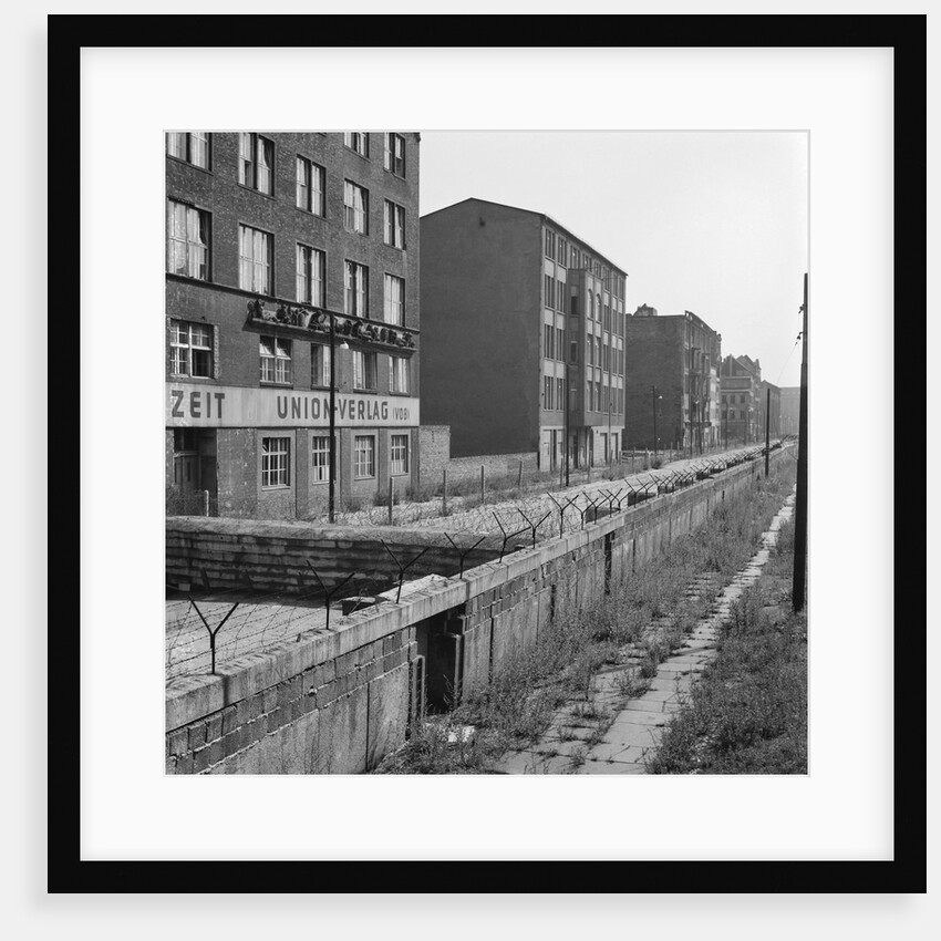 View of Berlin Wall by Anonymous