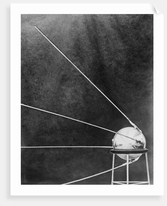 Soviet Satellite Sputnik I by Anonymous