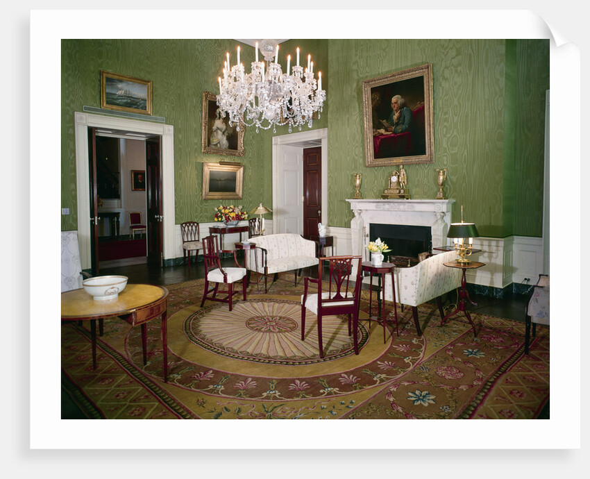 Green Room of the White House by Anonymous