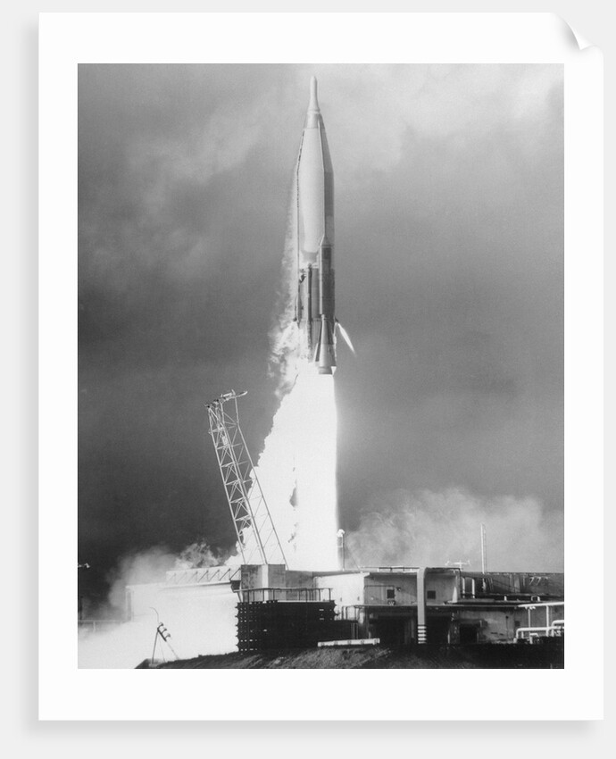 Atlas-F Missile Launch by Anonymous