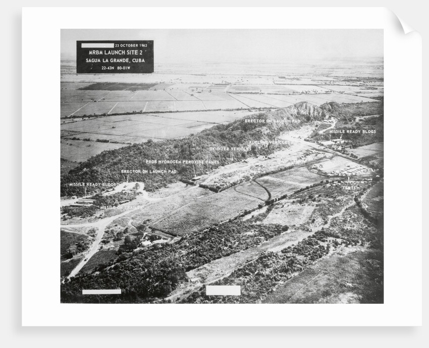 Aerial View of Cuban Missile Site by Anonymous