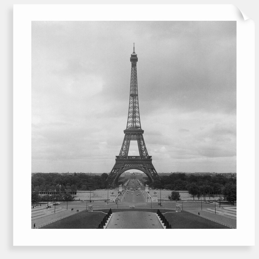 View of Eiffel Tower by Anonymous