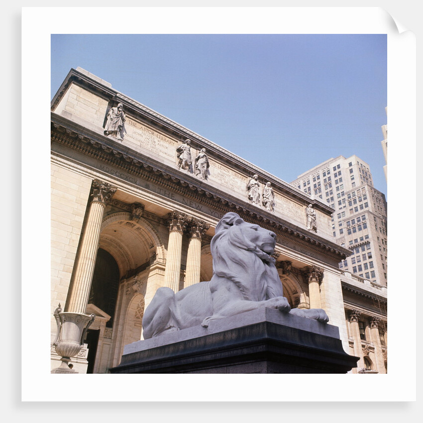 New York Public Library by Anonymous