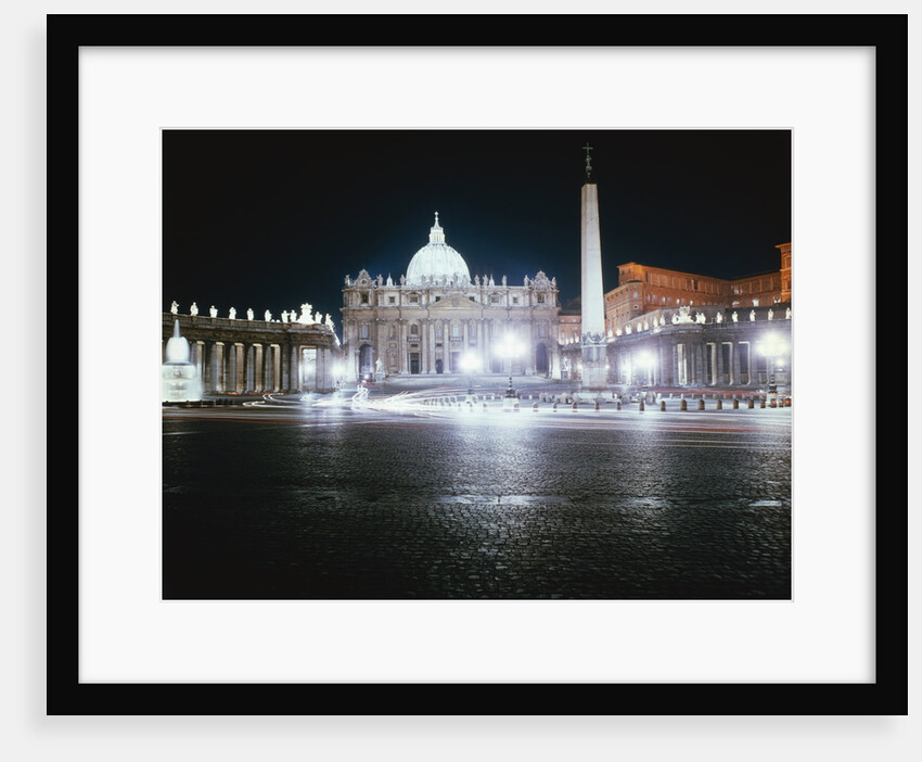 Saint Peter's Square and Basilica by Anonymous