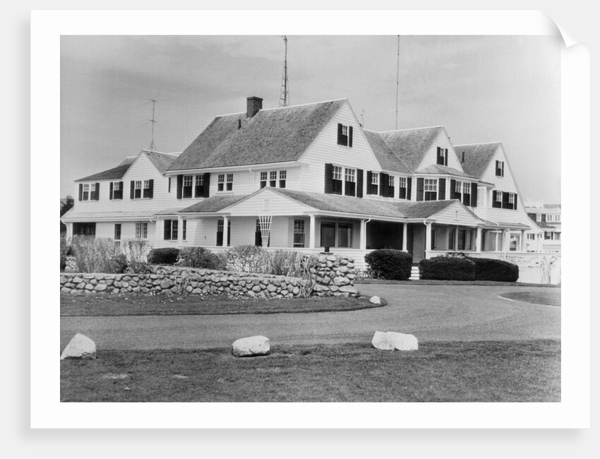 Exterior View of Home of Joseph Patrick Kennedy Sr. by Anonymous