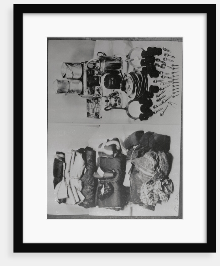 Gear of English Train Robbers by Anonymous