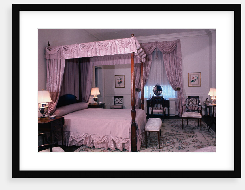 Interior of Guest Bedroom at Blair House by Anonymous