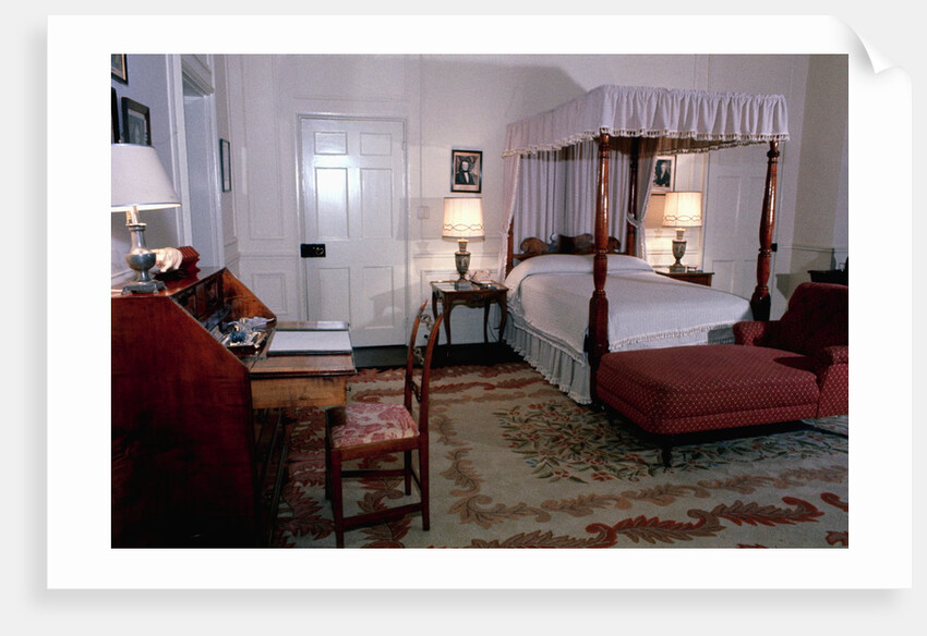 Interior of Guest Bedroom at Blair House by Anonymous