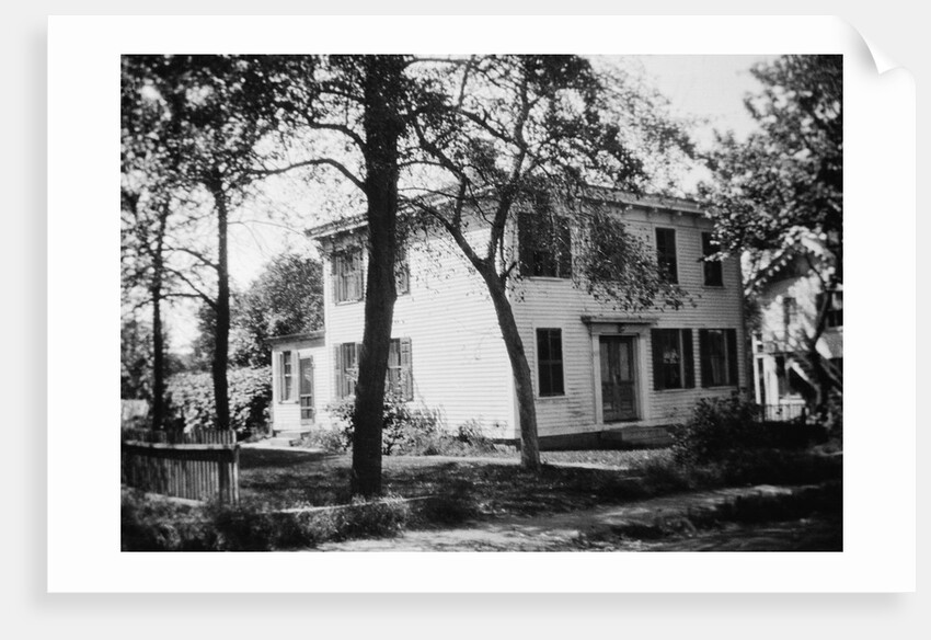 The House in Which Amelia Earhart and George Palmer Putnam Were Married by Anonymous