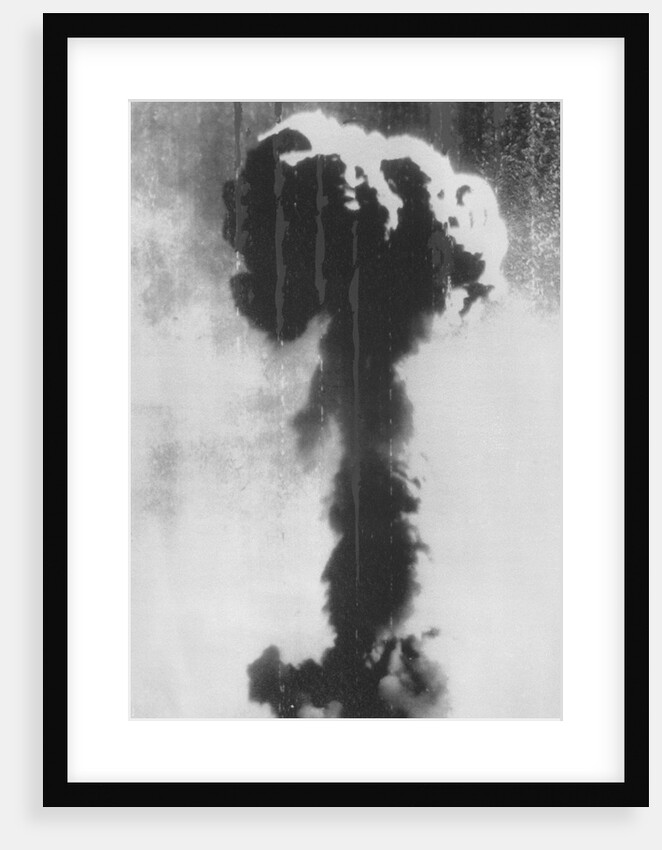Mushroom Cloud from Chinese Nuclear Blast by Anonymous