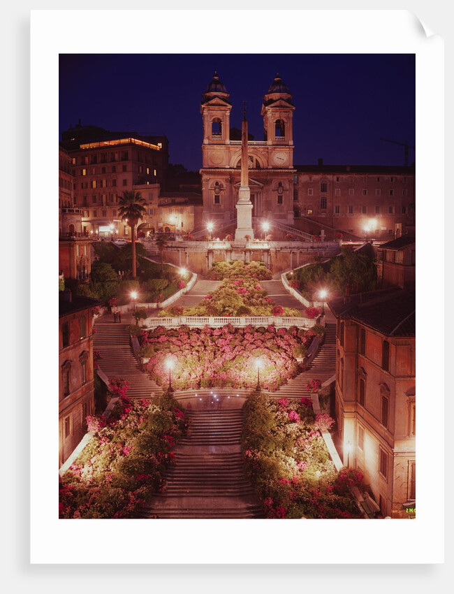 Spanish Steps by Anonymous