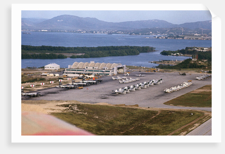 Aerial View of Leward Point Air Field by Anonymous