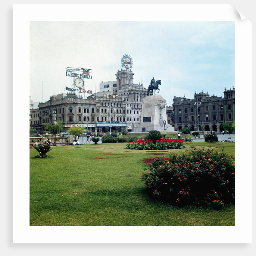 Plaza of San Martin by Anonymous