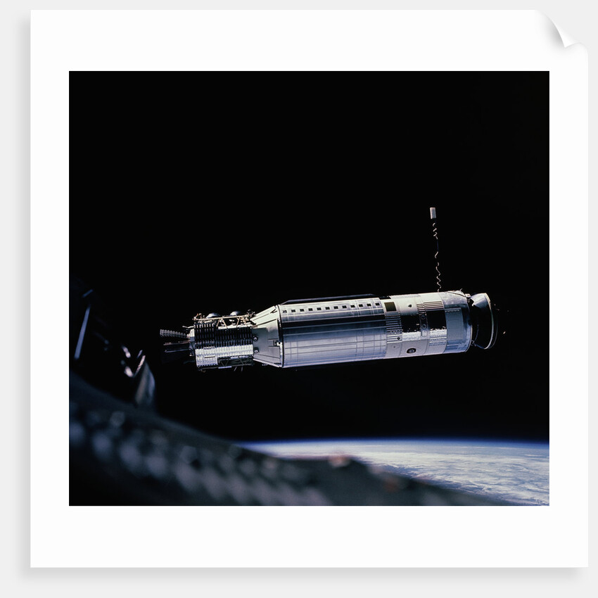 Gemini 8 Flying in Space by Anonymous
