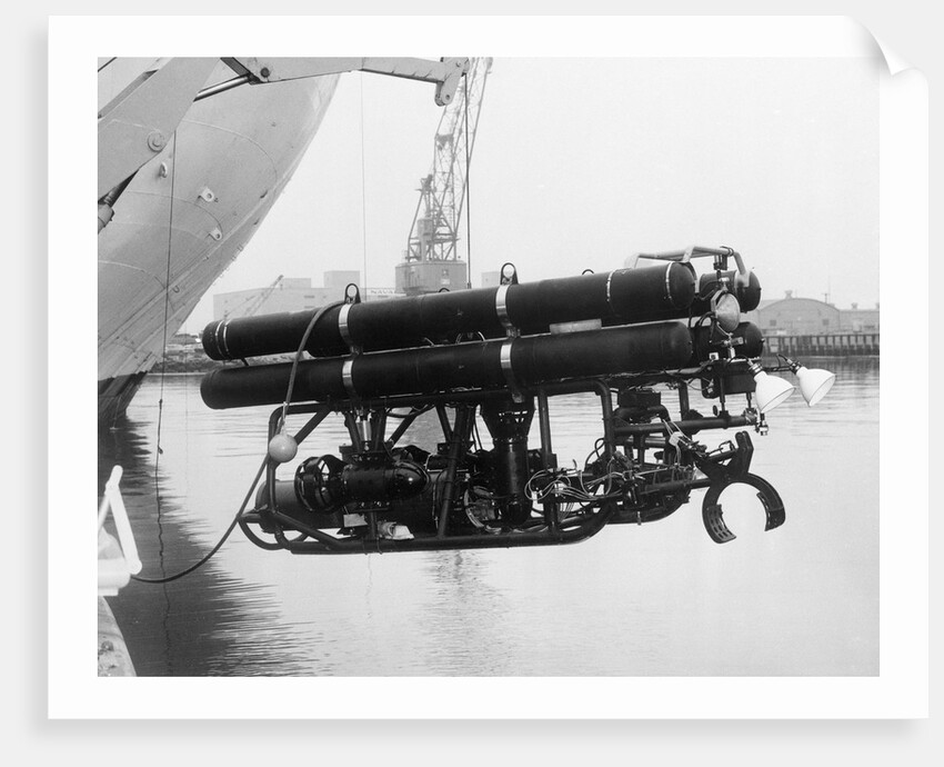Navy CURV Underwater Retrieval Robot by Anonymous