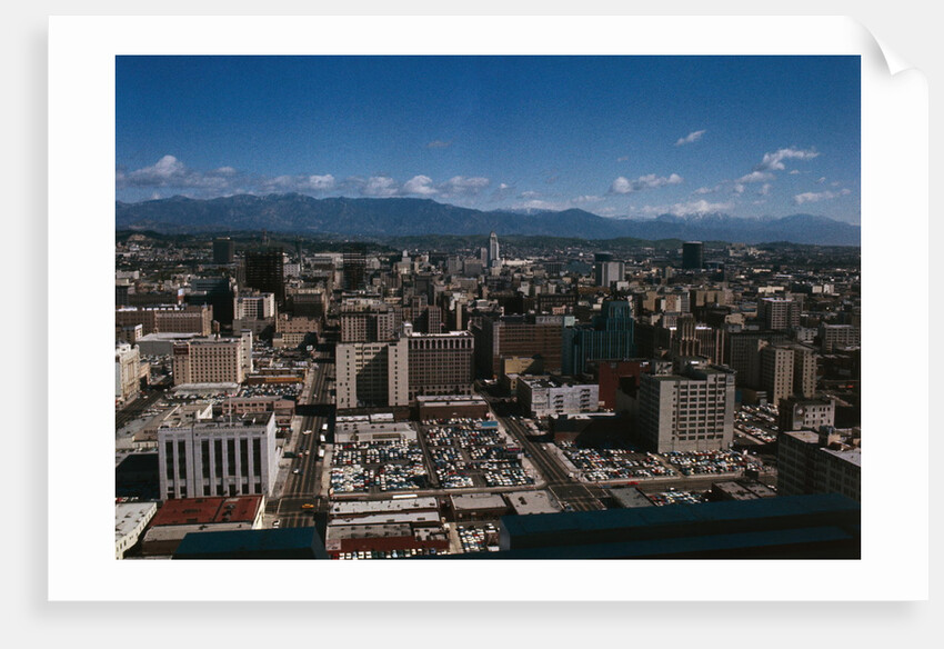 Aerial View of Los Angeles by Anonymous