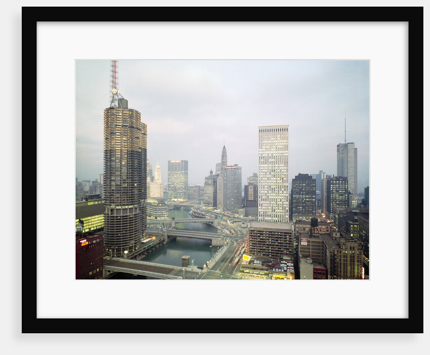 View of Skyscrapers by Anonymous