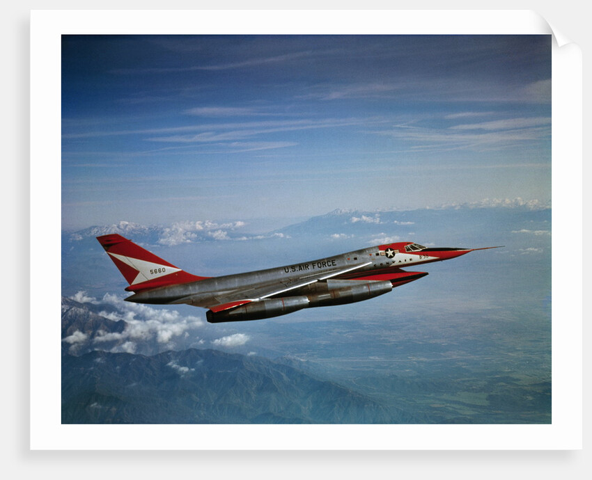 Convair B-58 Hustler Bomber in Flight by Anonymous
