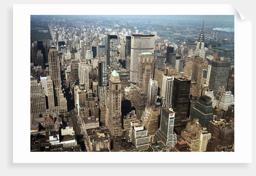 Aerial View of New York City by Anonymous