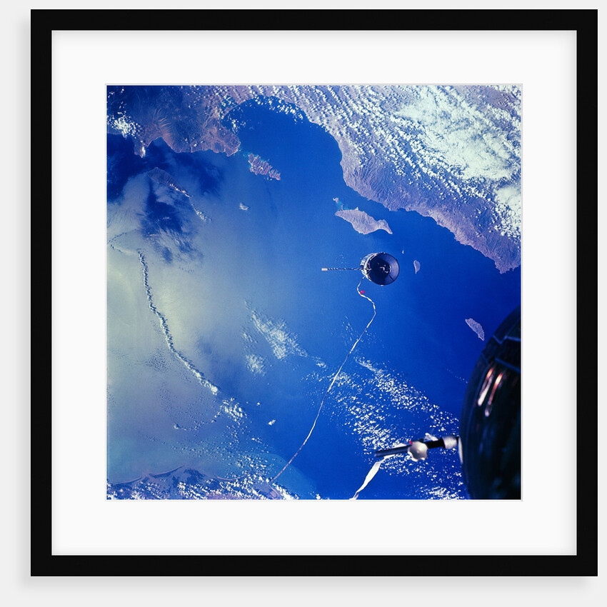 View of Agena Target Vehicle in Sky by Anonymous