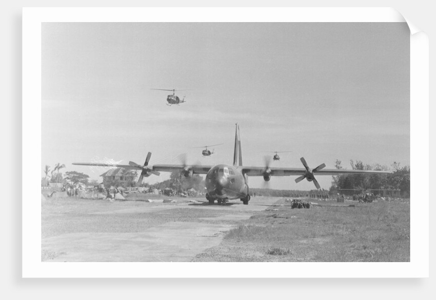 Military Aircraft at Dau Tieng Air Field by Anonymous